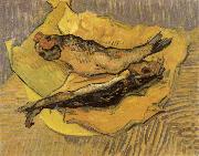 Claude Monet Bloaters on a Piece of Yellow Paper France oil painting reproduction